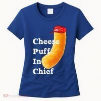 Cheese Puff In Chief Orange Trump Women's T-Shirt thumb 0