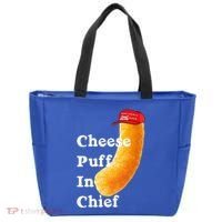 Cheese Puff In Chief Orange Trump Tote Bag thumb 0