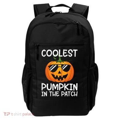 Coolest Pumpkin In The Patch Halloween Backpack