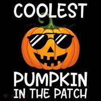Coolest Pumpkin In The Patch Halloween Women's Hoodie thumb 2