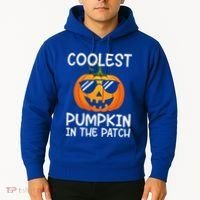 Coolest Pumpkin In The Patch Halloween Hoodie thumb 2