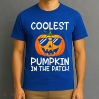 Coolest Pumpkin In The Patch Halloween T-Shirt thumb 3