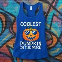 Coolest Pumpkin In The Patch Halloween Women's Tank Top thumb 3