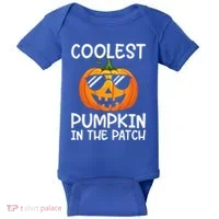 Coolest Pumpkin In The Patch Halloween Baby Bodysuit thumb 0