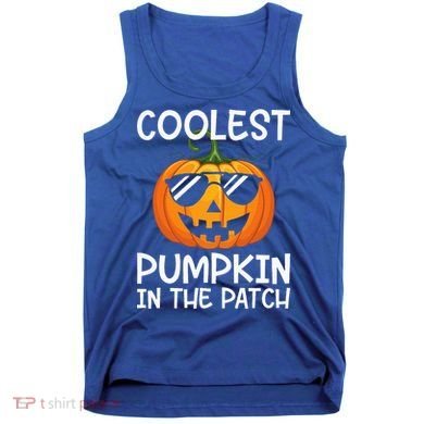 Coolest Pumpkin In The Patch Halloween Tank Top