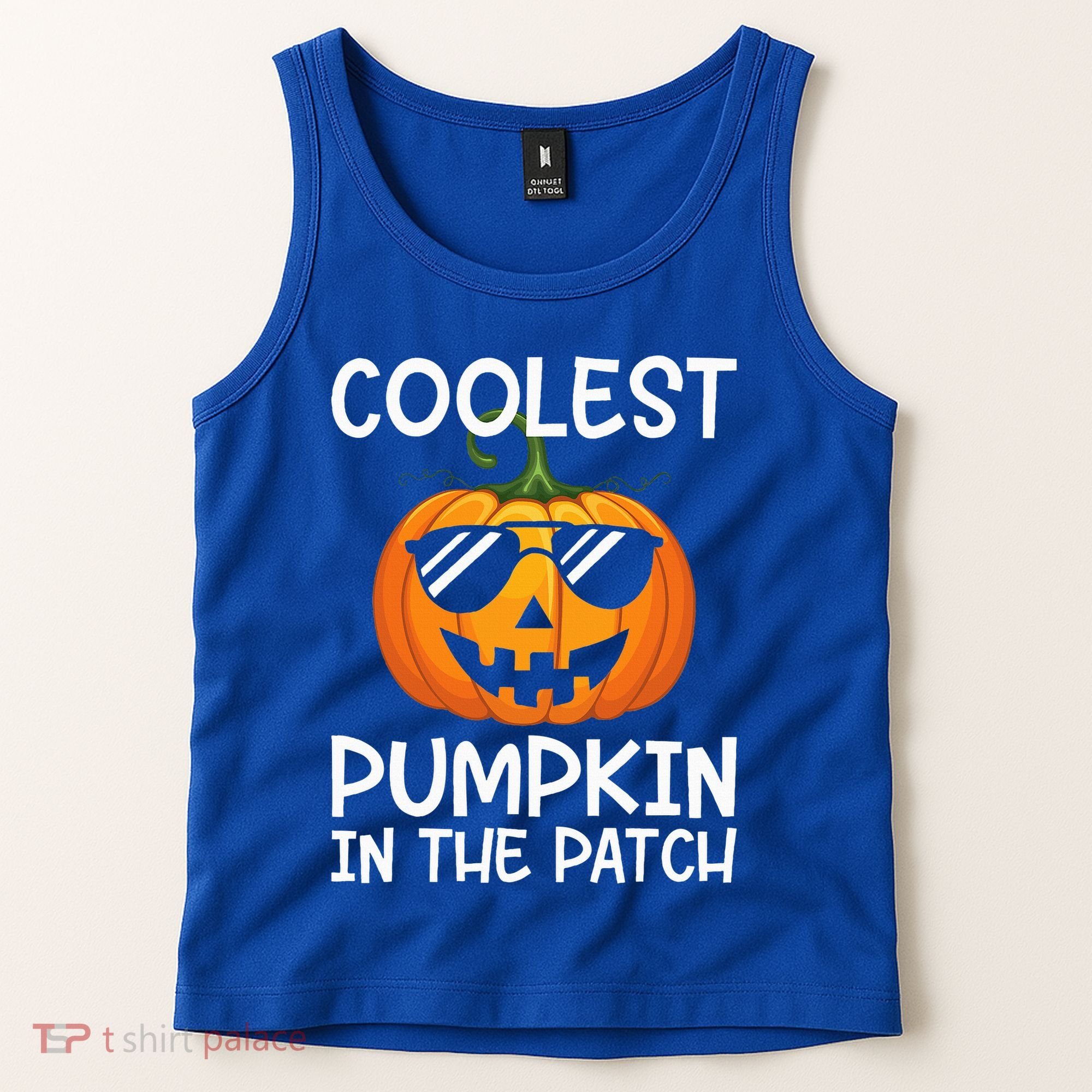 Coolest Pumpkin In The Patch Halloween Tank Top