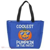 Coolest Pumpkin In The Patch Halloween Tote Bag thumb 0
