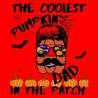 Coolest Pumpkin In The Patch Funny Halloween Dad Gift Cool Gift Santa Hat thumb 1