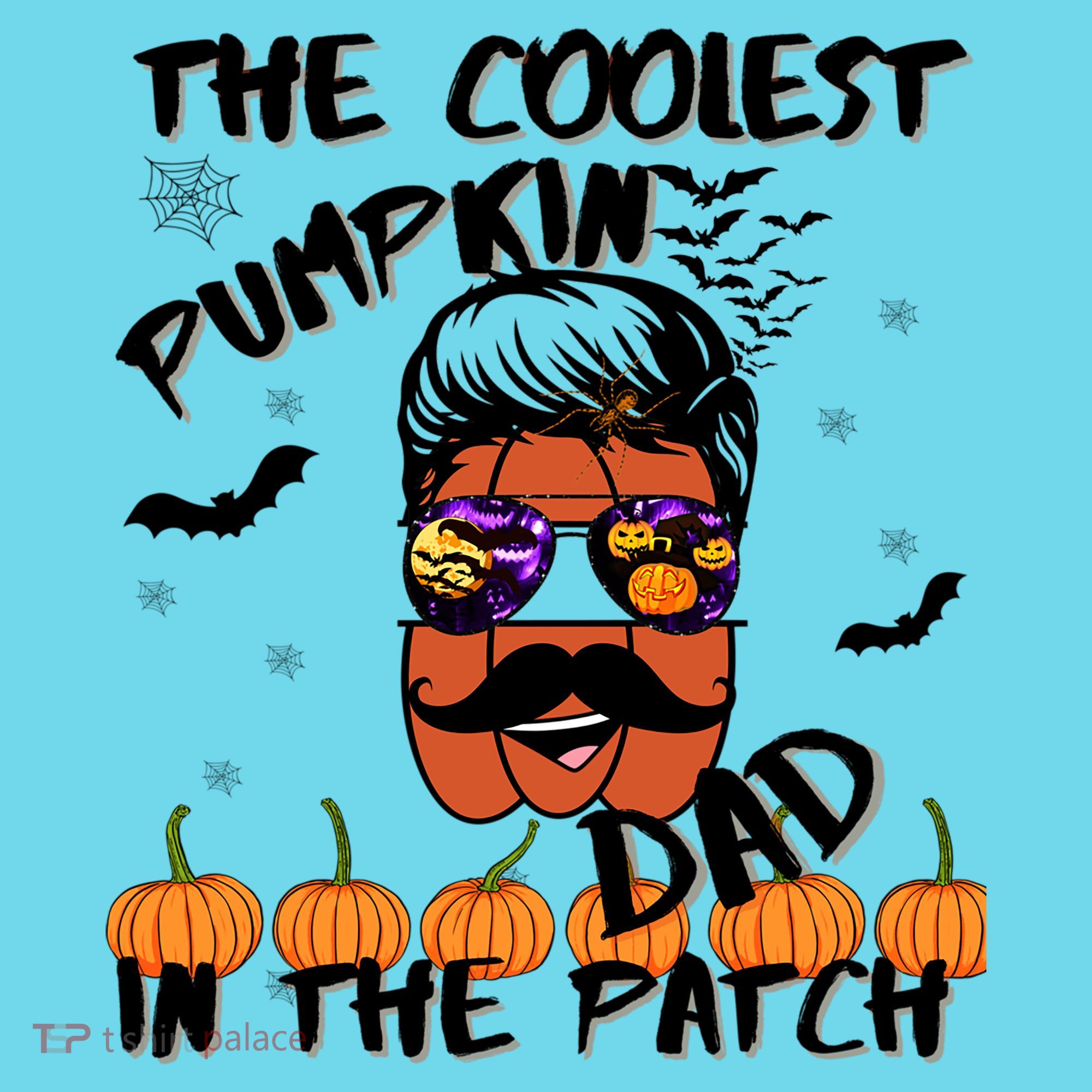 Coolest Pumpkin In The Patch Funny Halloween Dad Gift Cool Gift Long Sleeve Shirt