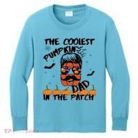 Coolest Pumpkin In The Patch Funny Halloween Dad Gift Cool Gift Kids Long Sleeve Shirt thumb 0