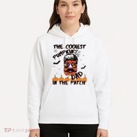 Coolest Pumpkin In The Patch Funny Halloween Dad Gift Cool Gift Hoodie thumb 5