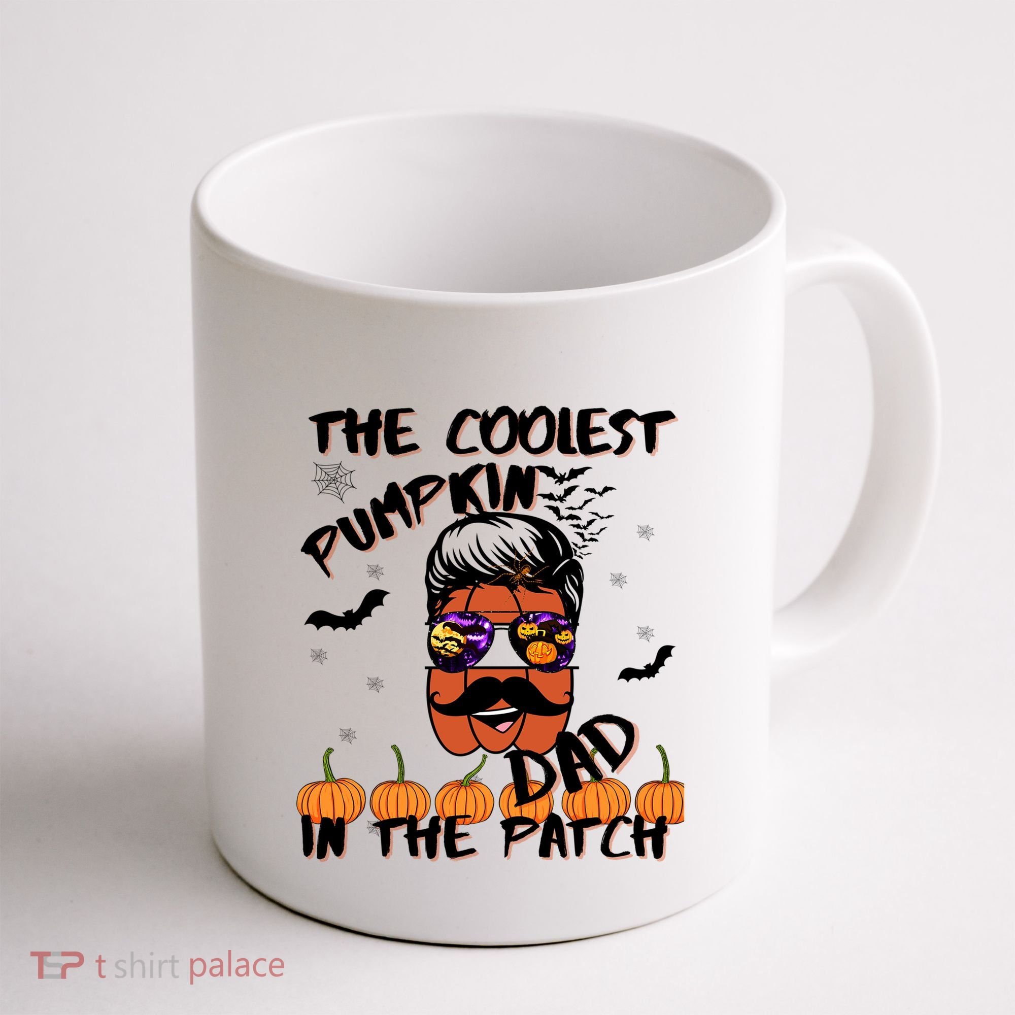 Coolest Pumpkin In The Patch Funny Halloween Dad Gift Cool Gift Coffee Mug
