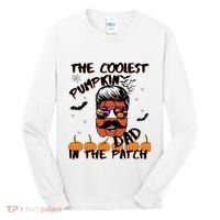Coolest Pumpkin In The Patch Funny Halloween Dad Gift Cool Gift Tall Long Sleeve Shirt thumb 0