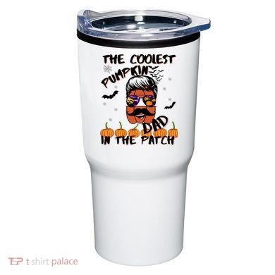 Coolest Pumpkin In The Patch Funny Halloween Dad Gift Cool Gift Tumbler