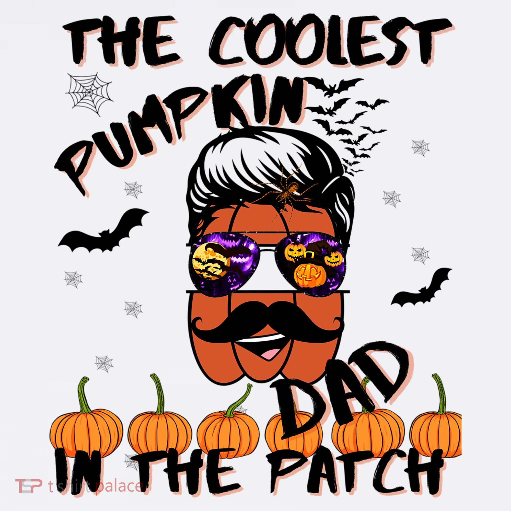 Coolest Pumpkin In The Patch Funny Halloween Dad Gift Cool Gift Baby Bodysuit