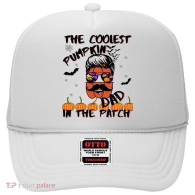 Coolest Pumpkin In The Patch Funny Halloween Dad Gift Cool Gift Hat