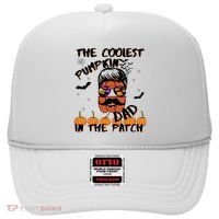 Coolest Pumpkin In The Patch Funny Halloween Dad Gift Cool Gift Hat thumb 0