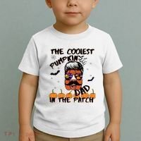 Coolest Pumpkin In The Patch Funny Halloween Dad Gift Cool Gift Toddler T-Shirt thumb 2
