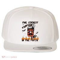 Coolest Pumpkin In The Patch Funny Halloween Dad Gift Cool Gift Wool Snapback Cap thumb 0