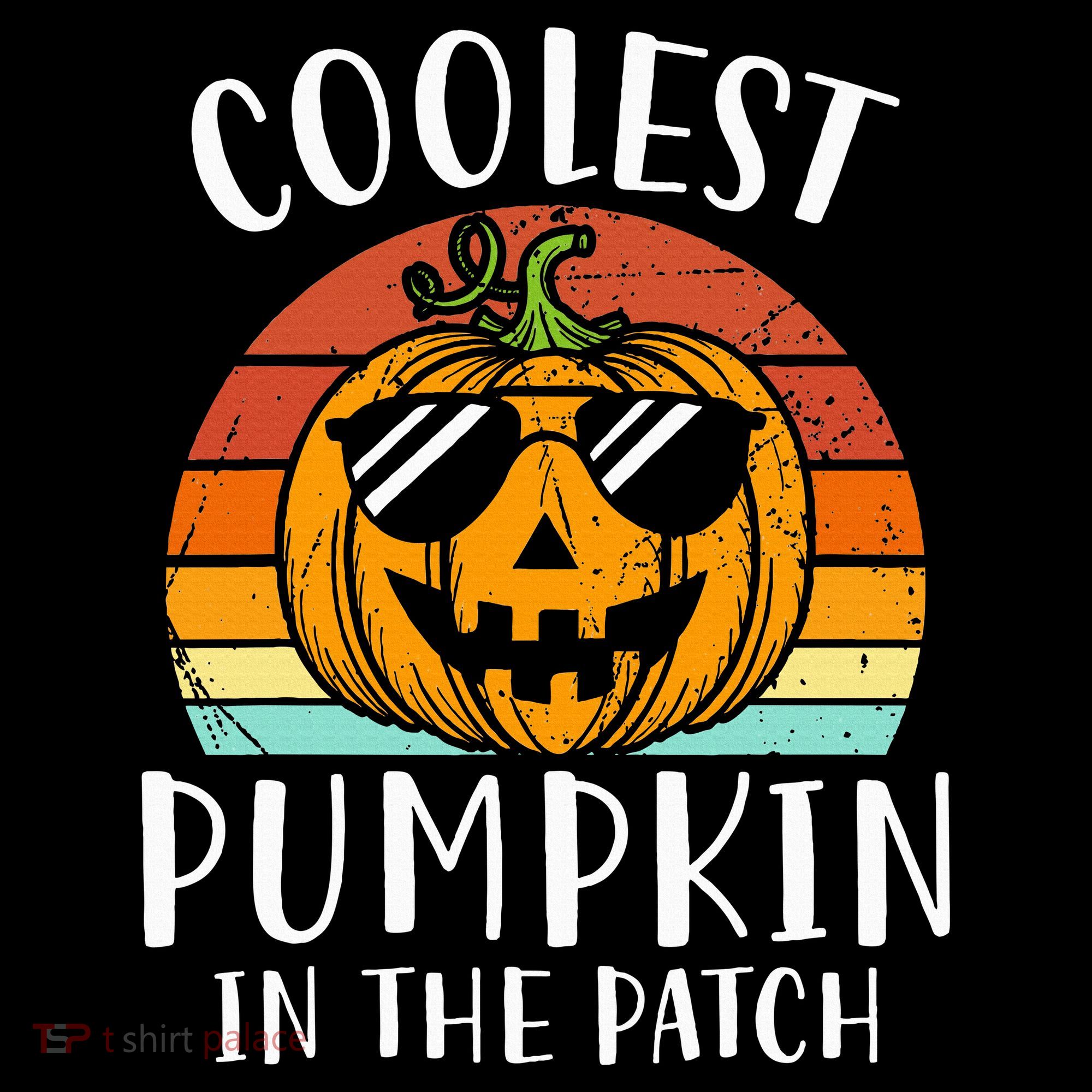 Coolest Pumpkin In The Patch Halloween Women's Hoodie