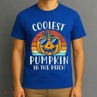 Coolest Pumpkin In The Patch Halloween T-Shirt thumb 3