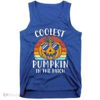 Coolest Pumpkin In The Patch Halloween Tank Top thumb 0
