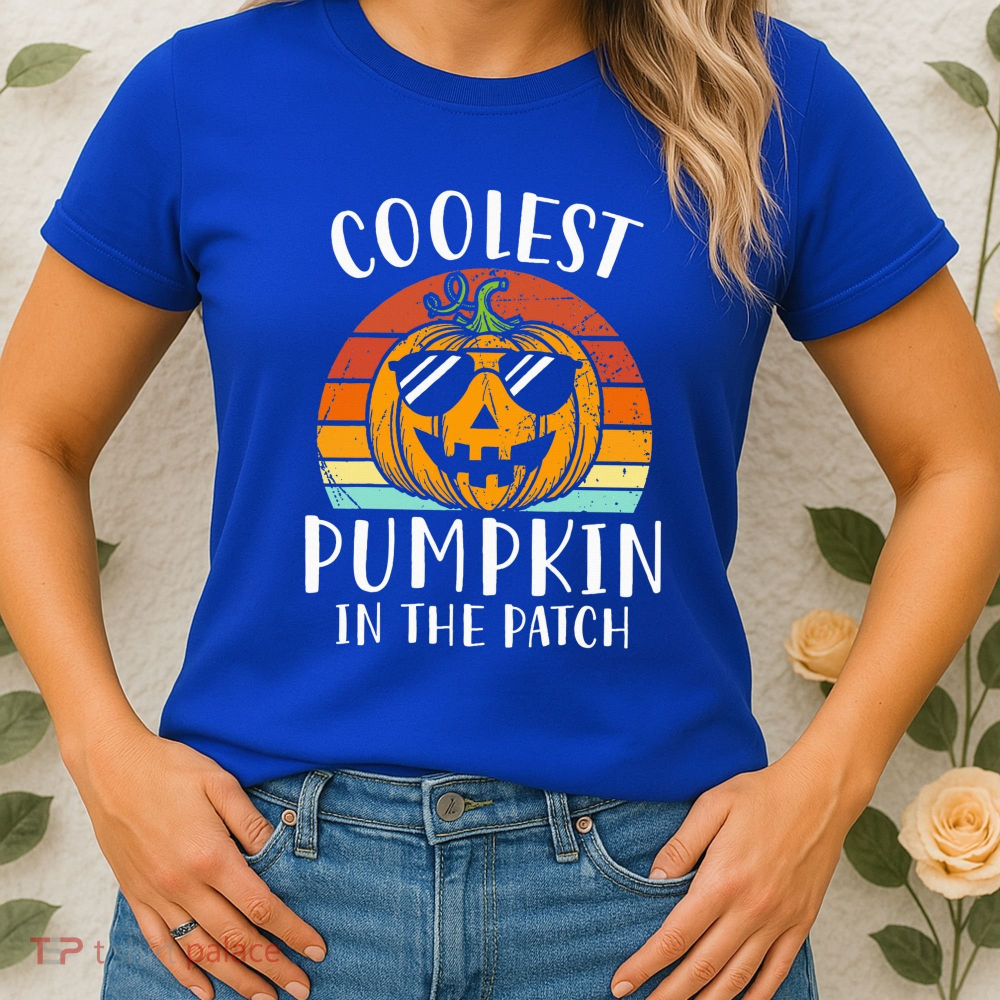Coolest Pumpkin In The Patch Halloween Women's T-Shirt