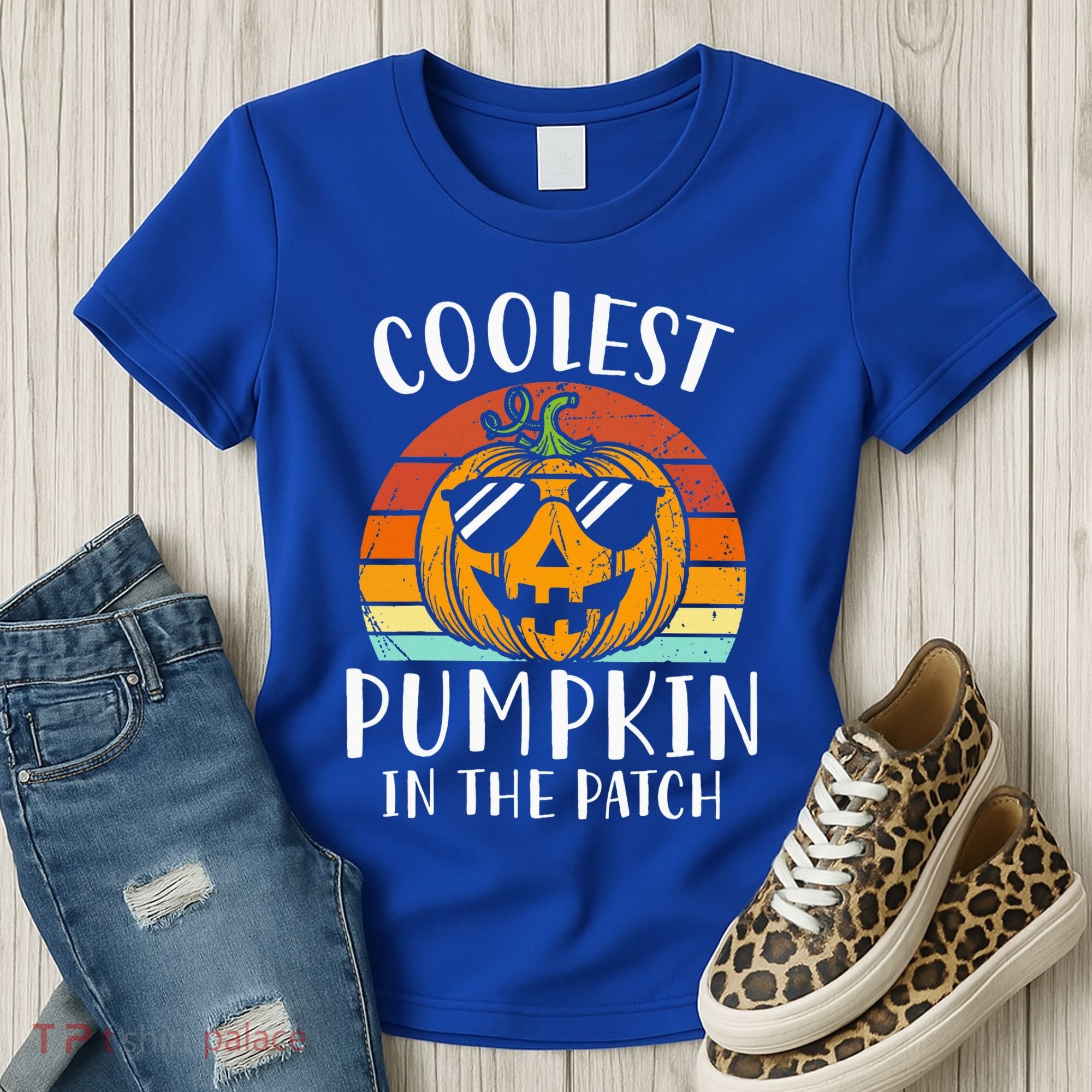 Coolest Pumpkin In The Patch Halloween Women's T-Shirt