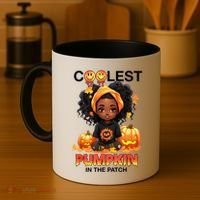 Coolest Pumpkin In The Patch Halloween Ns Gift Coffee Mug thumb 4