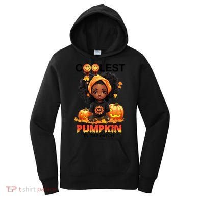 Coolest Pumpkin In The Patch Halloween Ns Gift Women's Hoodie