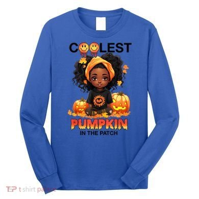 Coolest Pumpkin In The Patch Halloween Ns Gift Long Sleeve Shirt