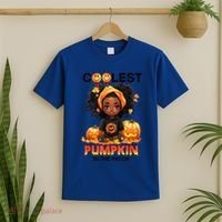 Coolest Pumpkin In The Patch Halloween Ns Gift T-Shirt thumb 2