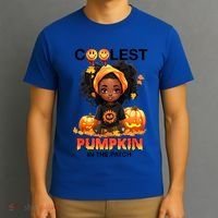 Coolest Pumpkin In The Patch Halloween Ns Gift T-Shirt thumb 3