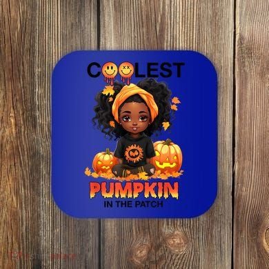 Coolest Pumpkin In The Patch Halloween Ns Gift Coaster
