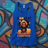 Coolest Pumpkin In The Patch Halloween Ns Gift Women's Tank Top thumb 3