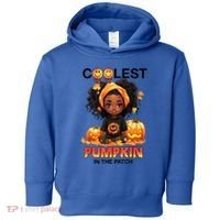 Coolest Pumpkin In The Patch Halloween Ns Gift Toddler Hoodie thumb 0