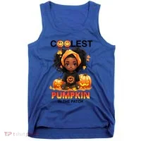 Coolest Pumpkin In The Patch Halloween Ns Gift Tank Top thumb 0