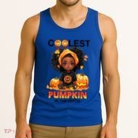 Coolest Pumpkin In The Patch Halloween Ns Gift Tank Top thumb 3
