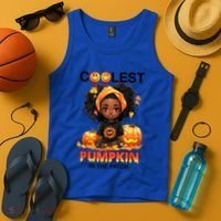 Coolest Pumpkin In The Patch Halloween Ns Gift Tank Top thumb 4