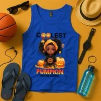 Coolest Pumpkin In The Patch Halloween Ns Gift Tank Top thumb 4