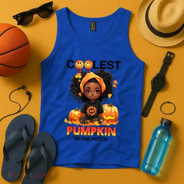 Coolest Pumpkin In The Patch Halloween Ns Gift Tank Top