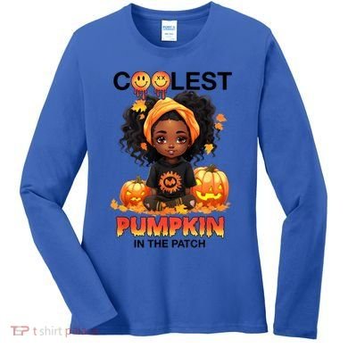 Coolest Pumpkin In The Patch Halloween Ns Gift Women's Long Sleeve Shirt