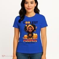 Coolest Pumpkin In The Patch Halloween Ns Gift Women's T-Shirt thumb 4