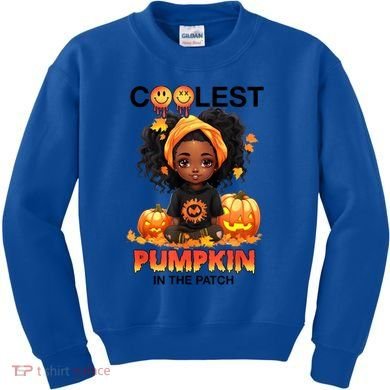 Coolest Pumpkin In The Patch Halloween Ns Gift Kids Sweatshirt