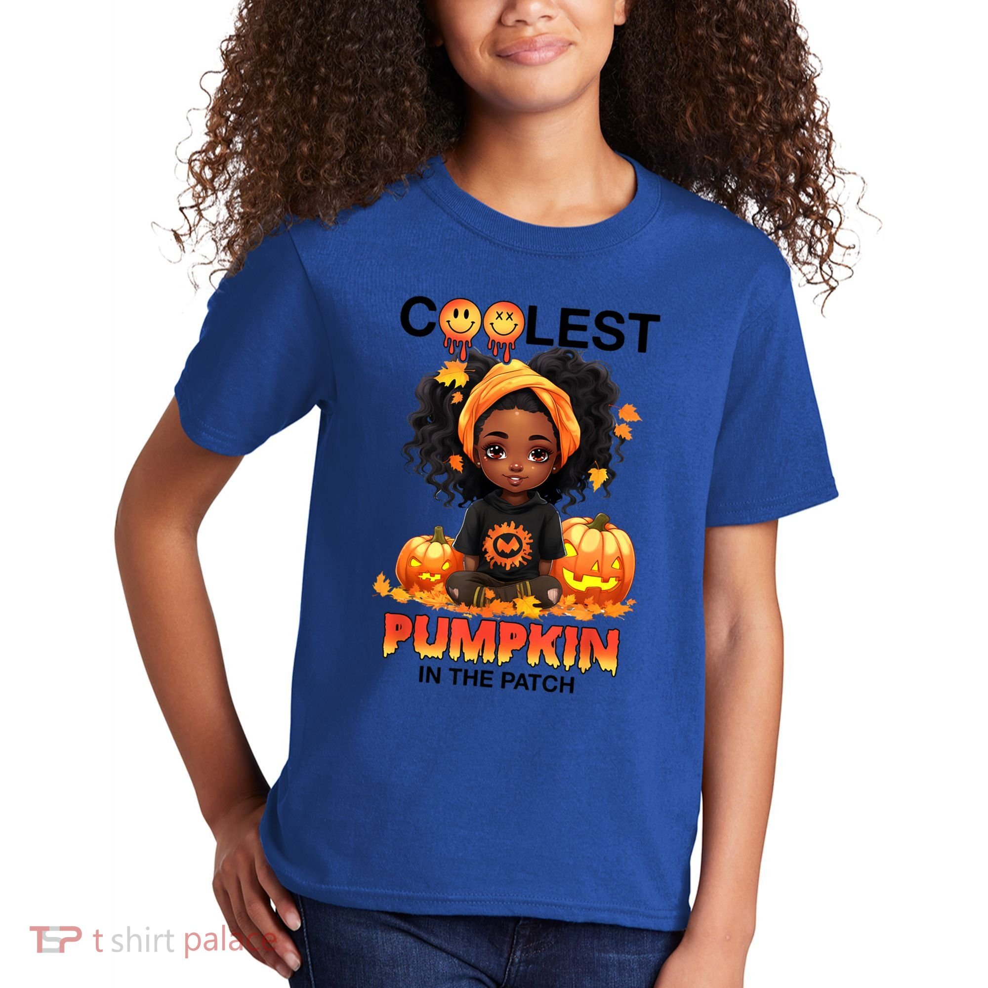 Coolest Pumpkin In The Patch Halloween Ns Gift Kids T-Shirt