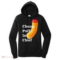 Cheese Puff In Chief Orange Trump Women's Hoodie thumb 0