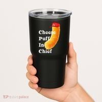 Cheese Puff In Chief Orange Trump Tumbler thumb 2