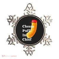 Cheese Puff In Chief Orange Trump Ornament thumb 0