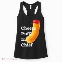 Cheese Puff In Chief Orange Trump Women's Tank Top thumb 0
