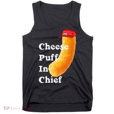 Cheese Puff In Chief Orange Trump Tank Top